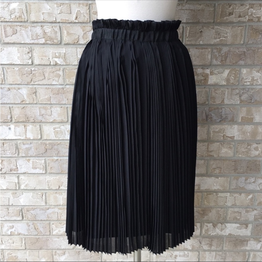 Dimri Pleated Lined Black
Skirt Size XL 🌸